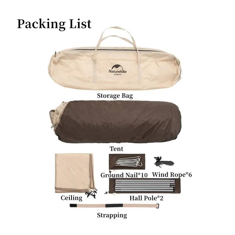 Naturehike Ango 3 Automatic family camping Tent