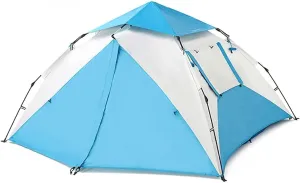 NIEH Dome Tents Outdoor Camping Instant Pop-Up Tents, Automatic Quick-Opening Sun Protection Rainproof, for Beach Barbecue Hiking Picnic