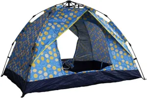 NIEH Teepee Tent for Adults 3-4 Person Family Camping Tent, Instant Automatic pop up Camping Tent, Waterproof, UV Protection, Perfect for Outdoor, Traveling, Camping, Fishing, etc