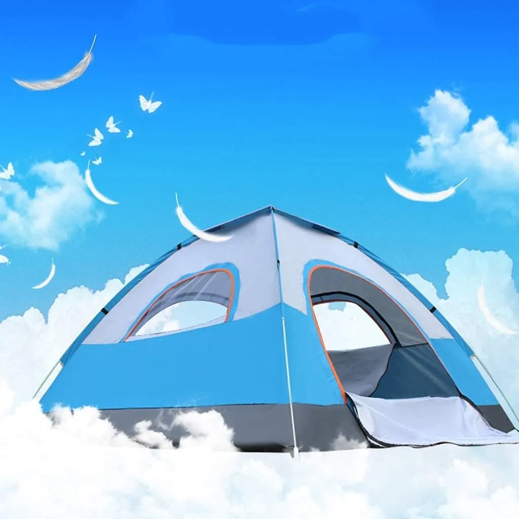 NIEH Tents Dome Frame Pop-Up Double Automatic Speed Opening Beach Outdoor Camping Camping Indoor and Outdoor