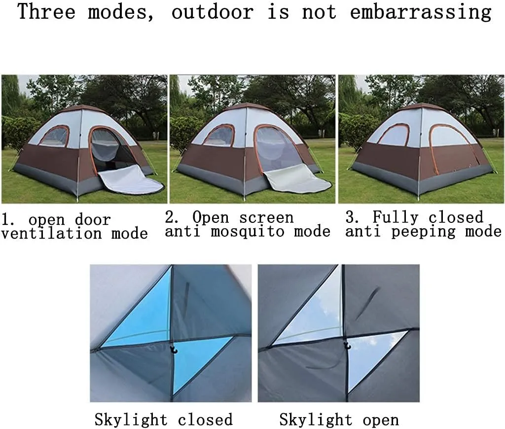 NIEH Tents Dome Frame Pop-Up Double Automatic Speed Opening Beach Outdoor Camping Camping Indoor and Outdoor