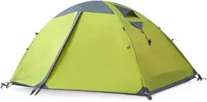 NIEH Waterproof Tent for Camping, 4 Person Tent Family Tent Pop Up Tent, 2 Mesh Windows for Ventilation, Pop Up Tents for Camping Picnic Party, Automatic Instant Portable Dome Tent