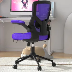 Office Chair, High Back Desk Chair Adjustable Height and Ergonomic Design Home Office Computer Chair Executive Lumbar Support Padded Flip-up Armrest Swivel Task Chair