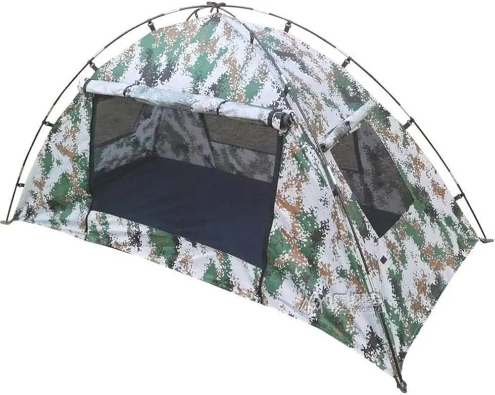 Outdoor 4-5 People Fully Automatic Double Rainproof 2-3 People Free Set Up Tent Wild Speed Open Tent Camping Sun Protection Camping Tent