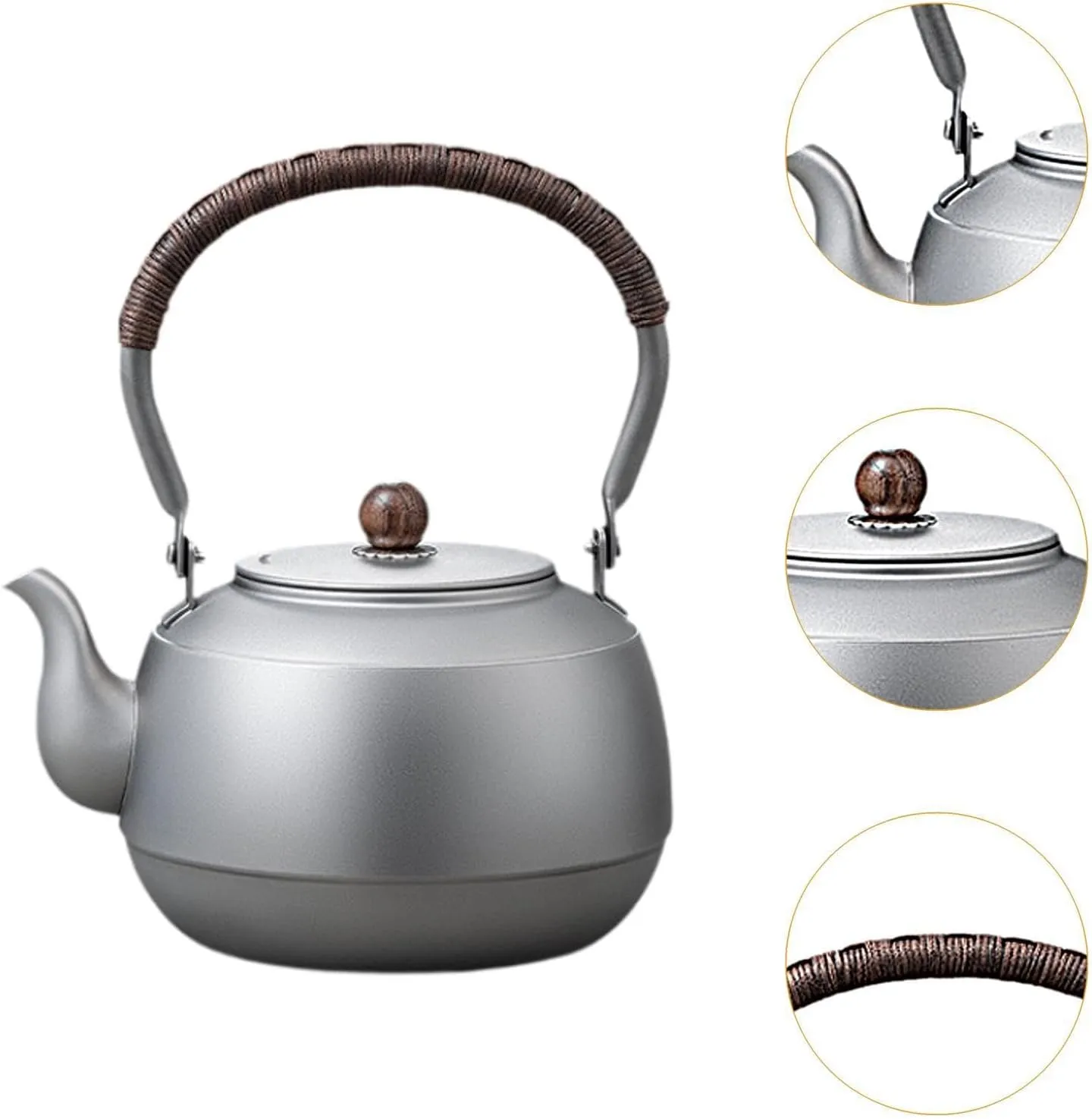 Outdoor Adventure Stainless Steel Tea Kettle Set