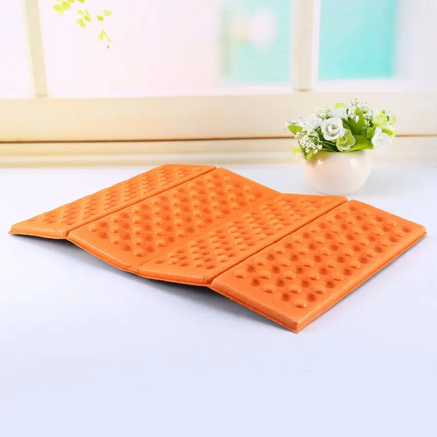 Outdoor Camping Mat Foam Pad Chair Cushion Foldable Foam Portable Moisture-proof Travel Hiking Picnic Beach Mat Pad