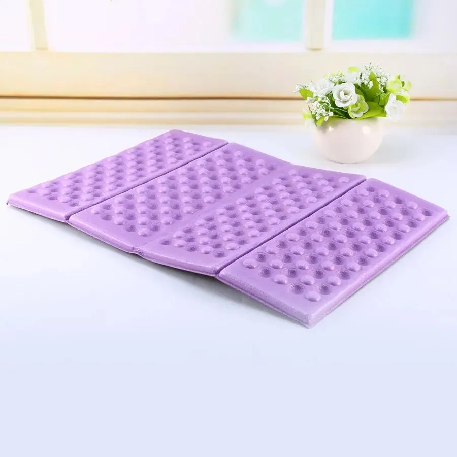 Outdoor Camping Mat Foam Pad Chair Cushion Foldable Foam Portable Moisture-proof Travel Hiking Picnic Beach Mat Pad