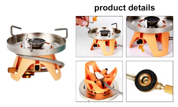 Outdoor Camping Metal Stoves