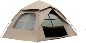 Outdoor Foldable Portable Automatic Thickened Rainproof Camping Tent