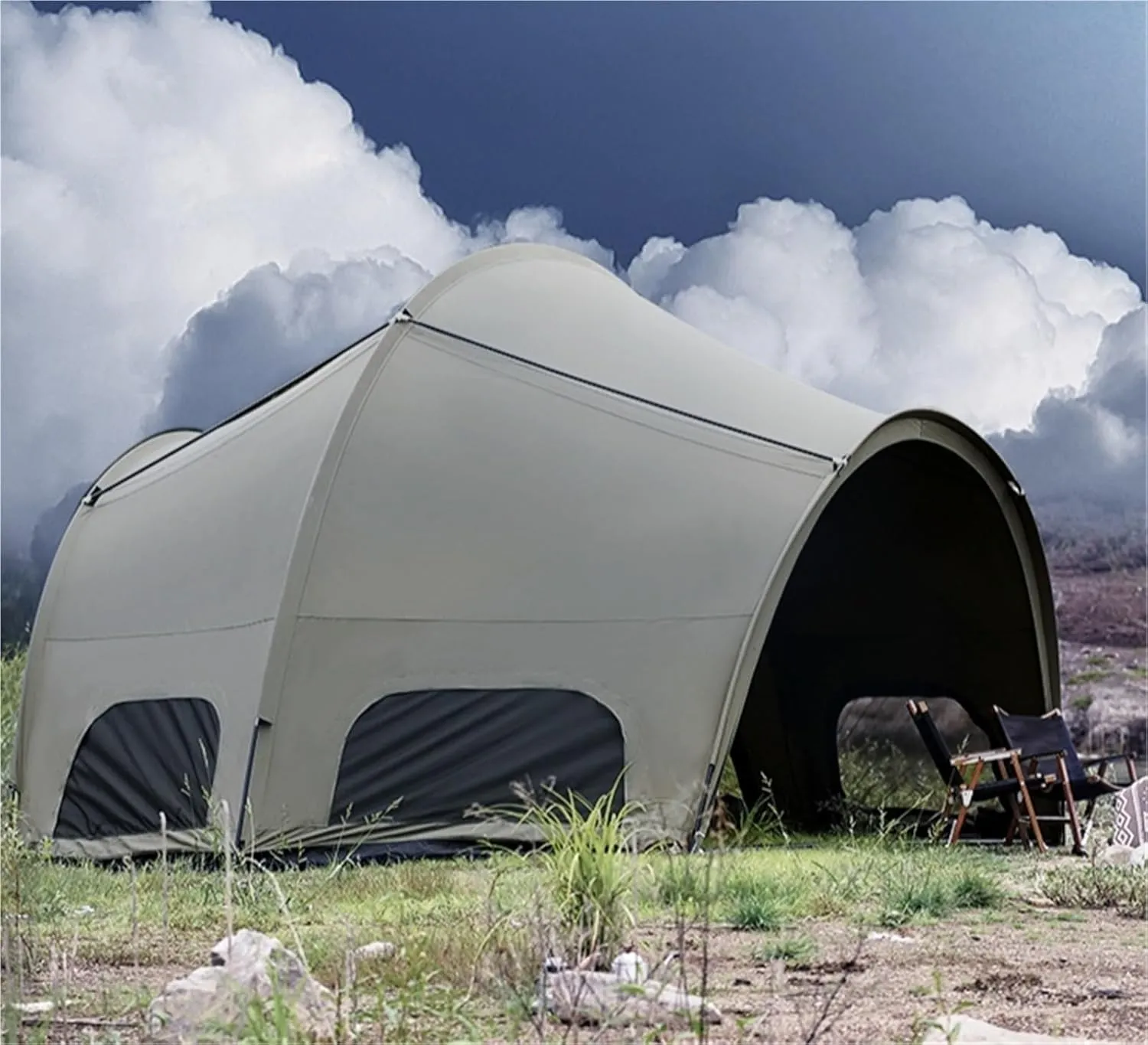 Outdoor Portable Tent Camping Picnic Rainproof Hemispherical Tent