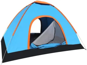 Outdoor Privacy Tent Camping Tent, Beach Tent, Instant Automatic Camping Tent, 2-3 Persons Lightweight Tent, Waterproof Windproof, Easy Set Up for Camp Backpacking Outdoor