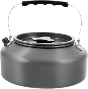 Outdoor Tea Kettle Portable Camping Water Boiler Aluminum Alloy Campfire Kettle Durable for Camping