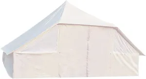 Outdoor Tent Double Door Family Camping Rainproof Pointed Top Tent