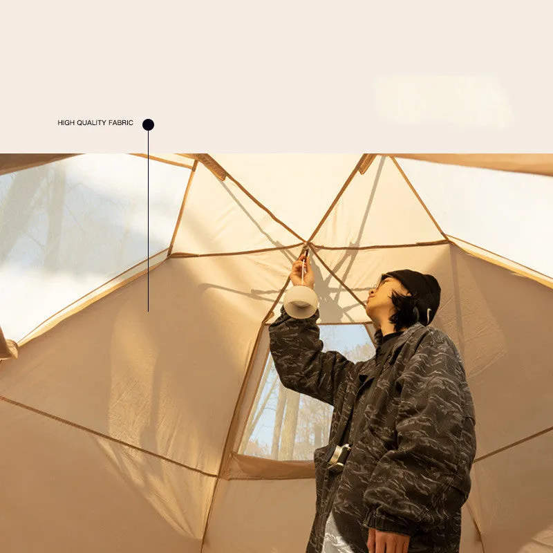 Outdoor Tent Folding Thickened Automatic Rainproof Global express Camping Bluetooth-enabled Portable