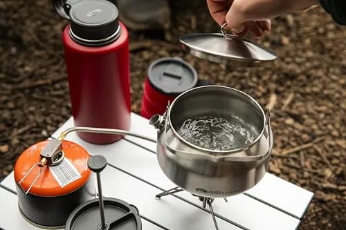 Outdoors Glacier Stainless Steel Tea Kettle 1 qt  Camping Outdoors  RV