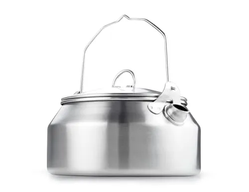 Outdoors Glacier Stainless Steel Tea Kettle 1 qt  Camping Outdoors  RV