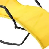 Patio Lounger Chair with Adjustable Headrest Recliner Padded 59.7"