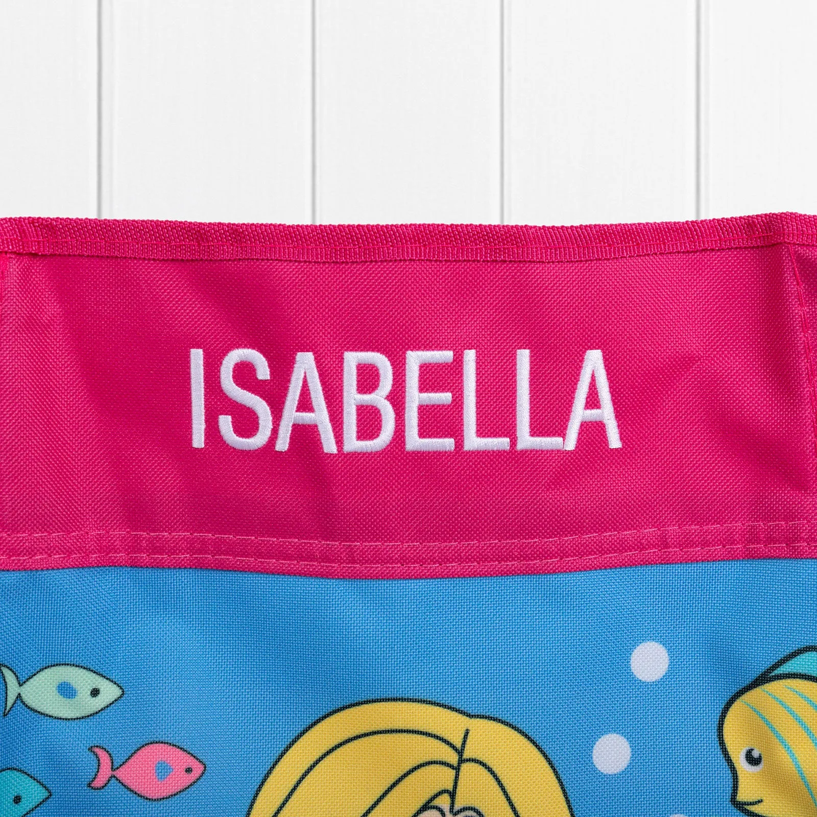 Personalised Kids' Foldable Beach Chair – Mermaid