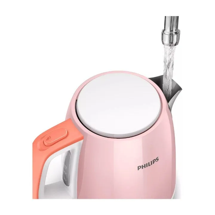 Philips 1.0L Daily Collection Kettle - Pink HD9348