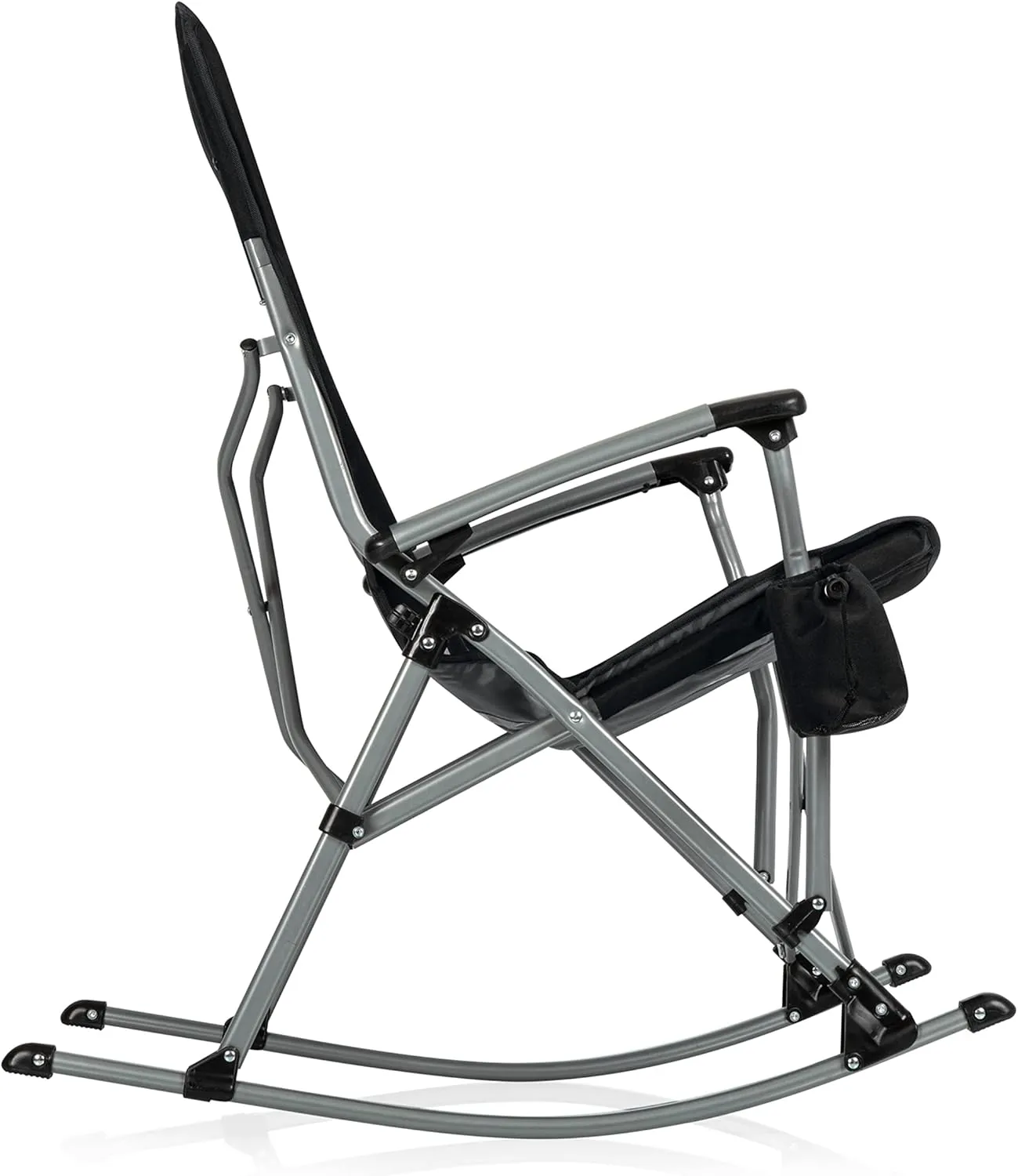 PICNIC TIME NFL Outdoor Rocking, XL Heavy Duty Camping Chair for Adults