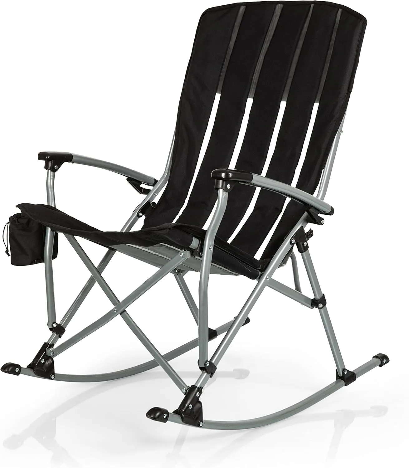 PICNIC TIME NFL Outdoor Rocking, XL Heavy Duty Camping Chair for Adults