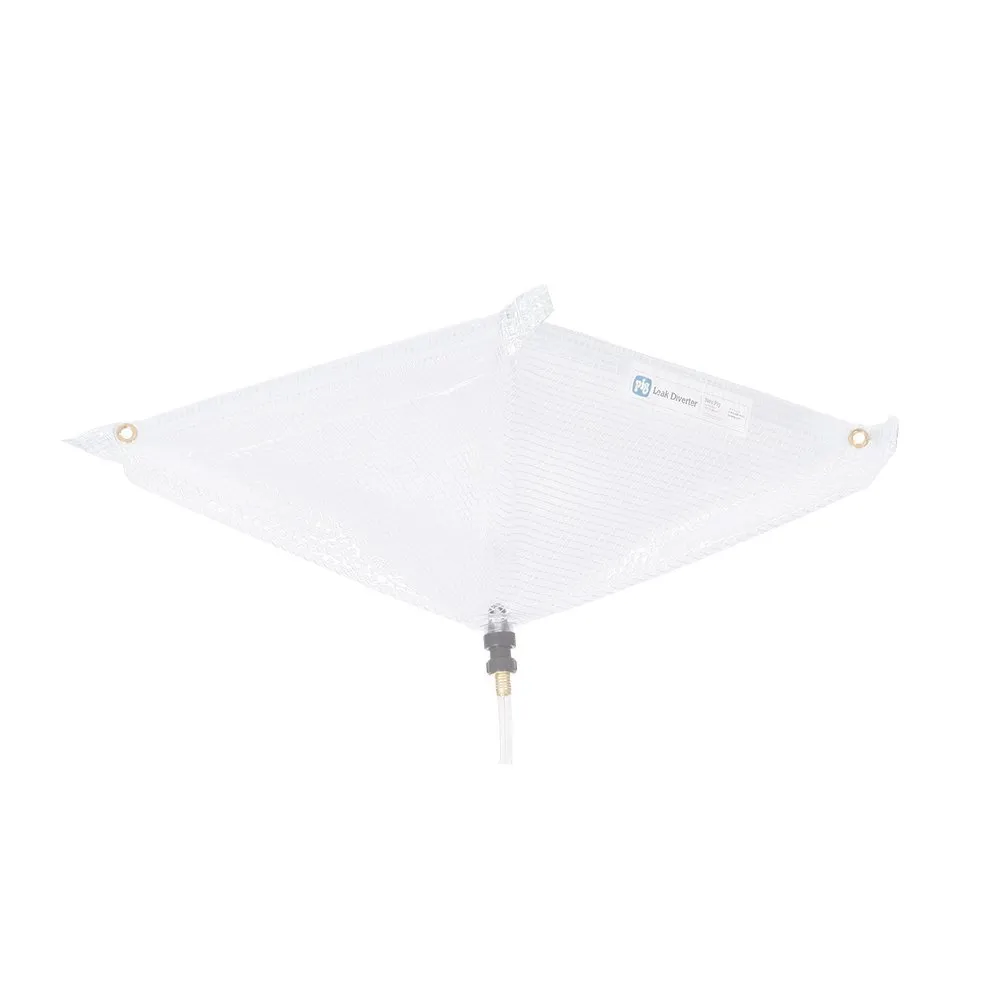 PIG Roof Leak Diverter Tarp - 2.5' x 2.5' - Translucent - TLS552-TR