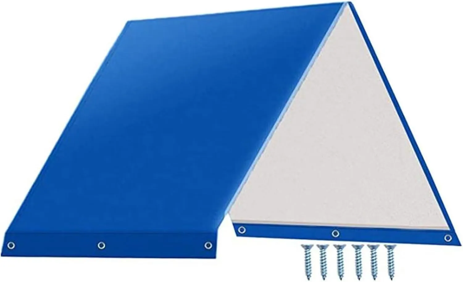 Playground Replacement Canopy, 52" x 89" Waterproof Swing Set Replacement Tarp Kids Playground Roof Canopy Backyard Playset Canopy Replacement for Outdoor Swing(Blue)