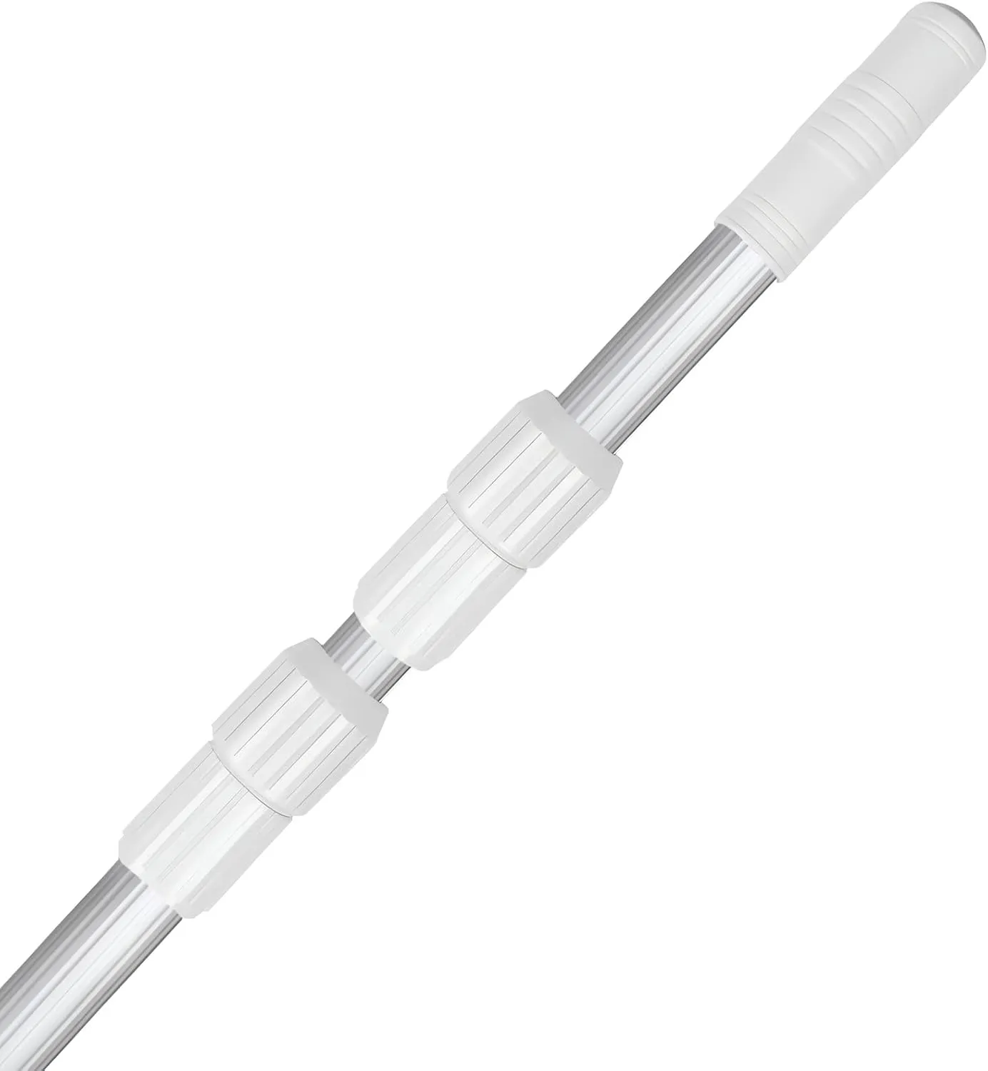 Pool Rod - Professional 9-Foot Telescopic Pool Cleaning Rod, Adjustable Telescopic Rod, Used for Cleaning Nets, Brushes, Vacuum Heads (9-feet)