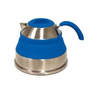 POP UP COMPACT STAINLESS STEEL 2 LITRE KETTLE BLUE