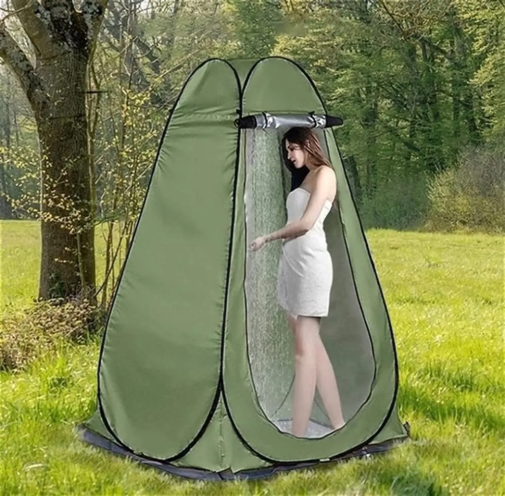 Pop-Up Tents Portable Privacy Tent Camping Toilet Tent Portable Privacy Shower Curtain for Beach Camp Mountaineering Outdoor Hiking Fishing or Car Cam