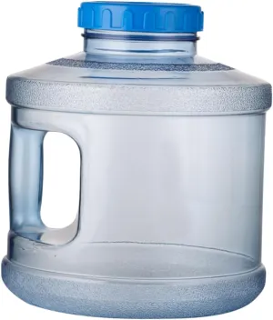 POPETPOP Thickened Water Tank Ergonomic Handle Outdoor Storage Bucket Food Grade Pc Water Container for Camping High-Temperature Resistant Easy to Clean Compact Design