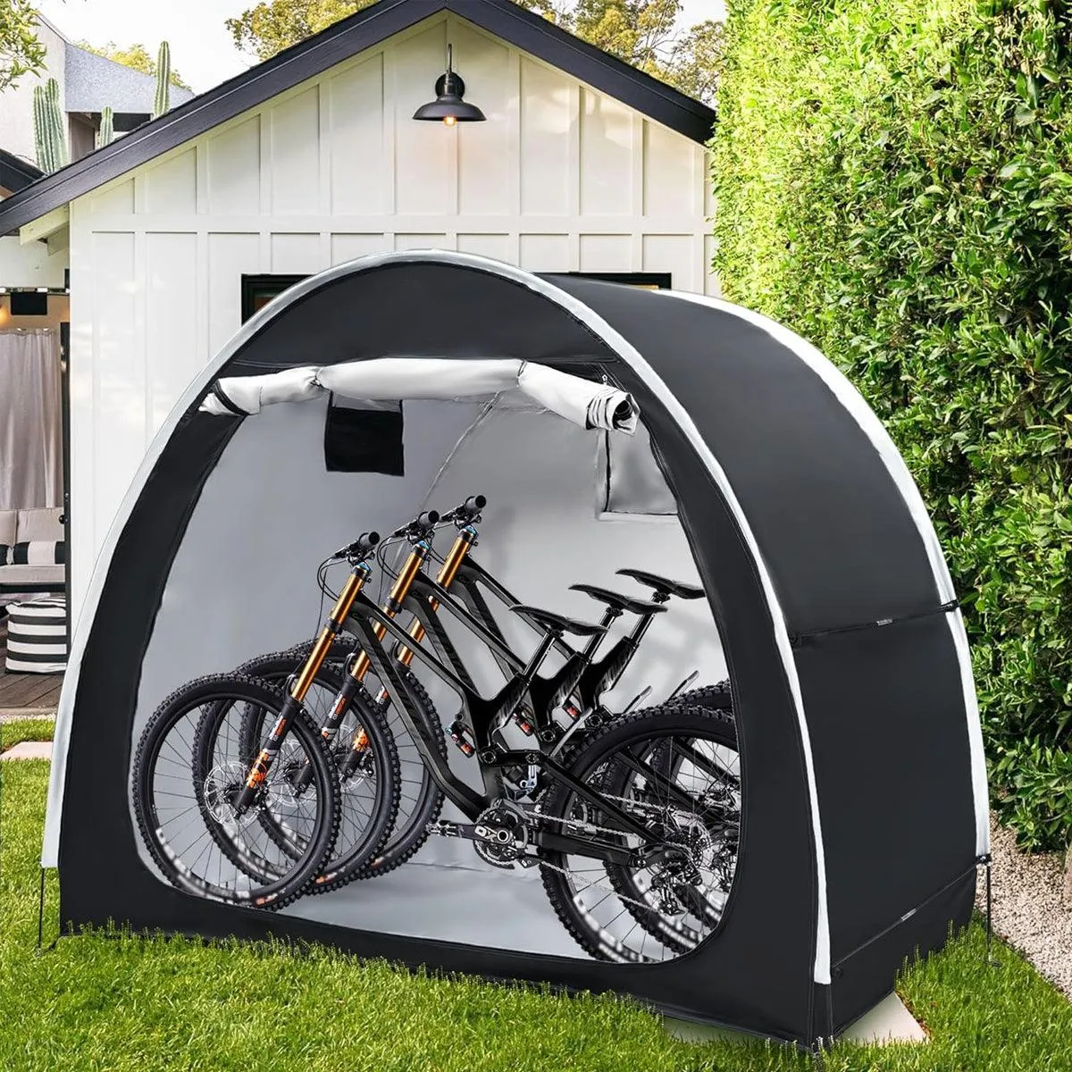 Portable Outdoor Camping Bike Riding Rainproof Tent Sunshade Carport Shelter