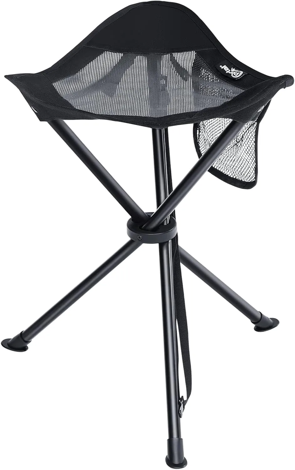 PORTAL Tall Folding Tripod Stool for Outdoor Camping Walking Hunting Hiking Fishing Travel, Support 225 lbs