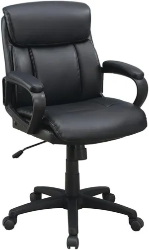 Poundex Compet Office Chair, Black
