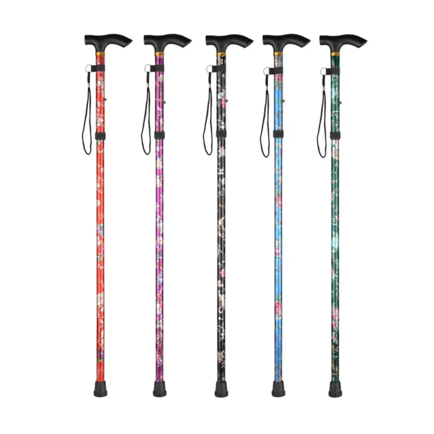 Premium Ultralight Trekking Poles – Adjustable Folding Hiking Walking Sticks, Telescopic Aluminum Poles with EVA Non-Slip Grip and Tungsten Carbide Tips, 2-Piece Set for Camping and Outdoor Adventures