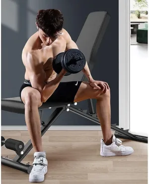 Professional Bench Press Gym Weight Bench Press Adjustable Benches Functional Weightlifting Bed Home Dumbbell Stool Foldable Fitness Chair Home Fitness Equipment