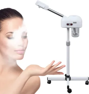 Professional Ozone Facial Steamer Machine Mist Face Steamer with 360° Rotatable Sprayer for Beauty Salon, Spa, Esthetician Steamer 800w