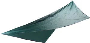 Pyhodi Waterproof Camping Canopy, Premium 210T Polyester Sunshade Tarp with Metal Spikes, Lightweight Portable Multifunctional Quadrangle Hammock Tent for Outdoor, Beach, Picnic (Dark