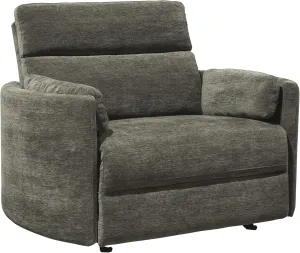 Radius XL - Krypton Extra Wide Power Glider Recliner for Adults with USB and Type-C Ports, Single Sofa Chair for Living Room