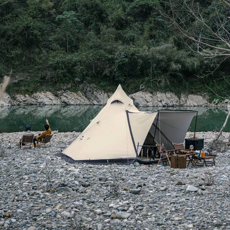 Ranch 4 People Pyramid Luxury Camping Tent