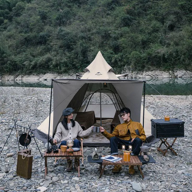 Ranch 4 People Pyramid Luxury Camping Tent