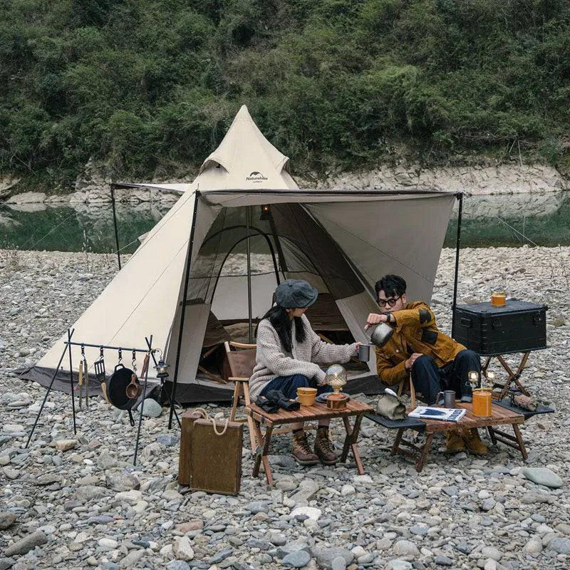 Ranch 4 People Pyramid Luxury Camping Tent