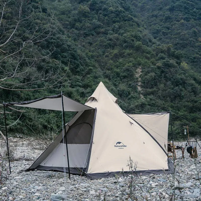 Ranch 4 People Pyramid Luxury Camping Tent
