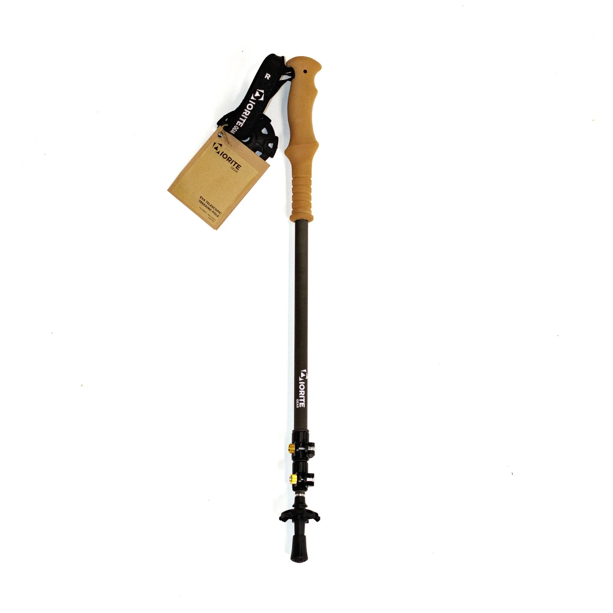 Refurbished Single Diorite Carbon Fiber Trekking Pole, EVA
