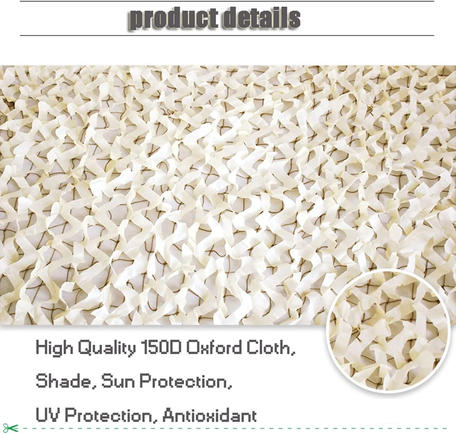 Reinforce Camo Netting,Sunscreen Camouflage Net,Army Blinds Nets,3x5m 4x6m 2x7m 1x6m for Camping Hunting Party Decoration,Outdoor Anti-UV Mesh Tarp,1.5x3m(5 * 10ft)