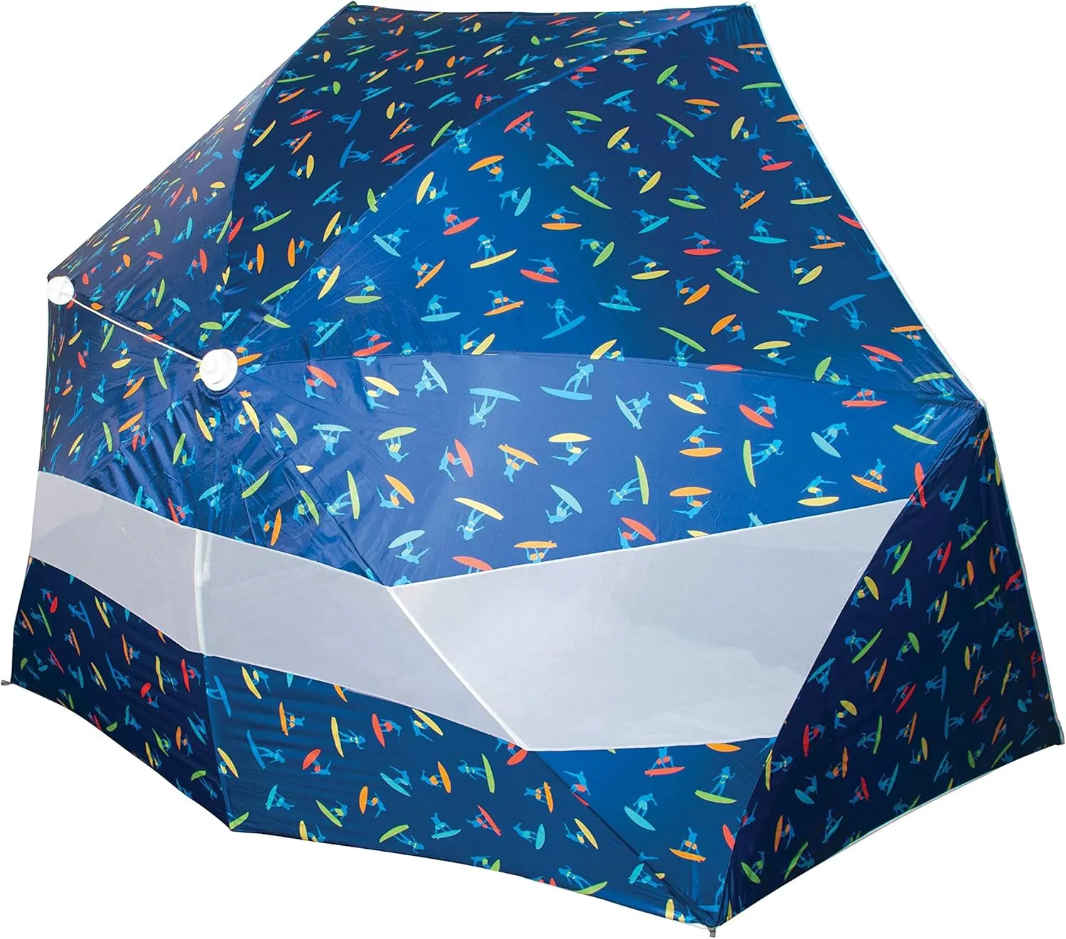 Rio Beach 8' x 8' x 6' Speedy Pop-Up Beach Cabana Sun Shelter