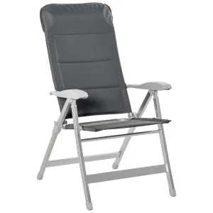 Rootz Garden Chair - Foldable Seat - Adjustable Recliner - High Comfort - 75cm x 61.5cm x 115cm - Water-Repellent Oxford Fabric