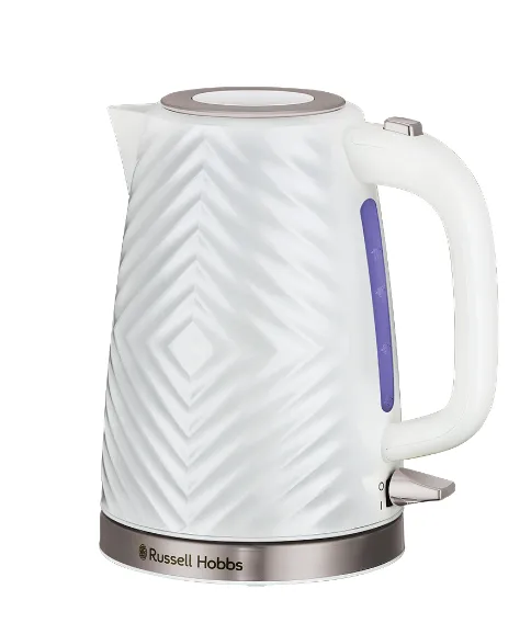 RUSSELL HOBBS<BR>
Groove Kettle 1.7L<BR>
White<BR>