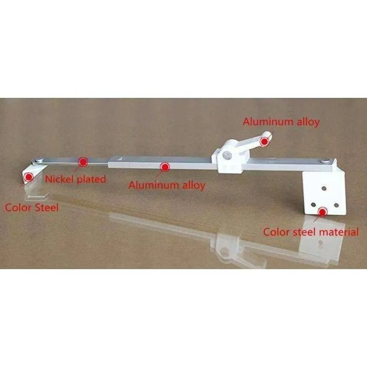 Rynx | 2pcs! Aluminum window wind support by wind support holder window pole telescopic start limit locator window accessory