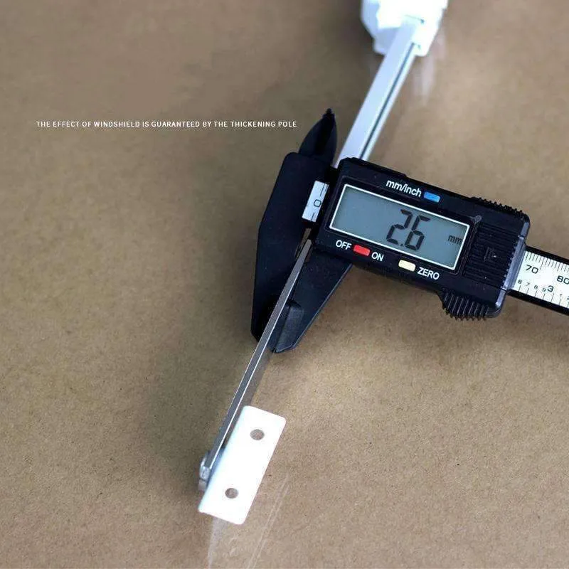 Rynx | 2pcs! Aluminum window wind support by wind support holder window pole telescopic start limit locator window accessory